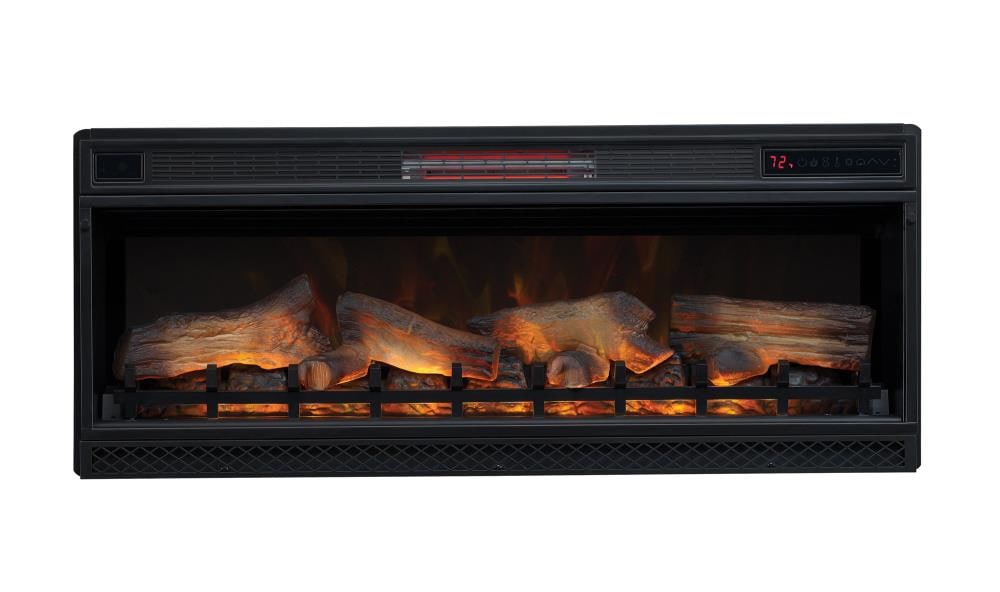 ClassicFlame 42.83-in Black Electric Fireplace Insert 42II042FGT