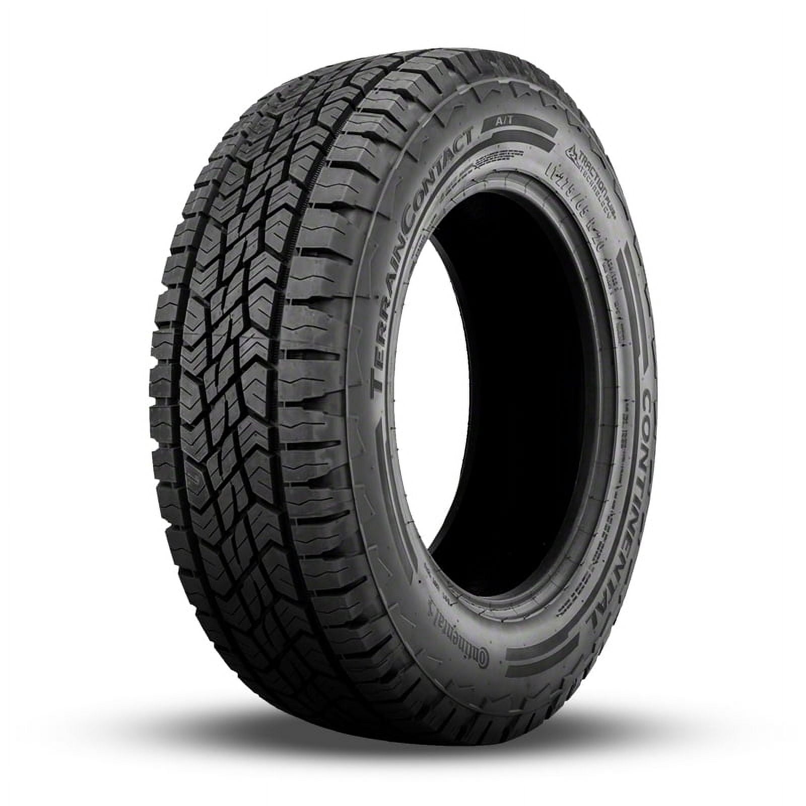 1 Continental TerrainContact A/T 265/60R18 110T All Terrain 60K MILE 680AB 15574360000 / 265/60/18 / 2656018