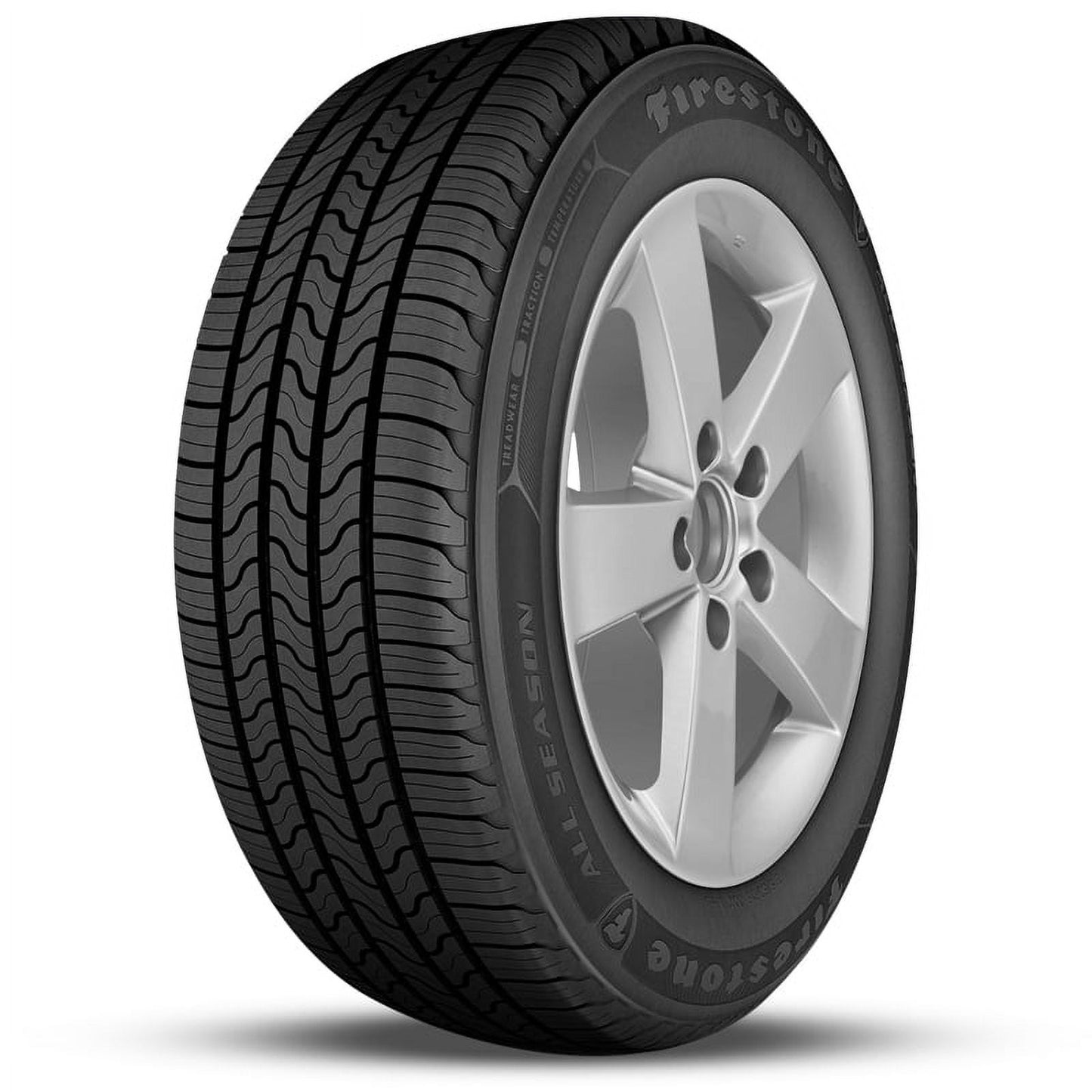 1 New Firestone All Season 235/65R17 104T Touring Tires 55,000 Mile Warranty FS003034 / 235/65/17 / 2356517