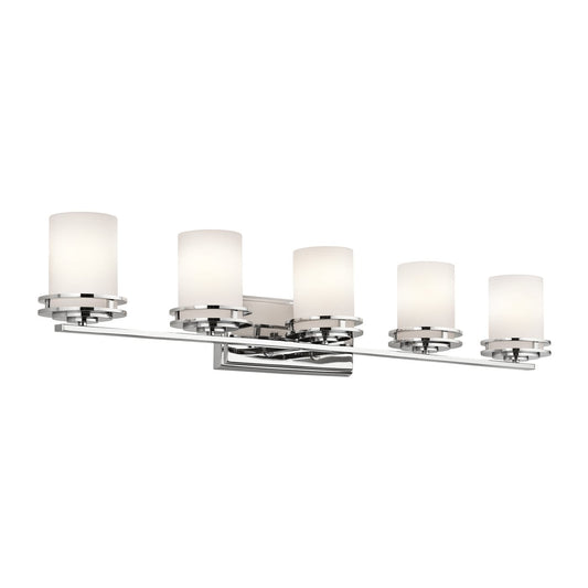Kichler Hendrik 43-in 5 -Light Chrome Modern/contemporary Vanity light 1252318