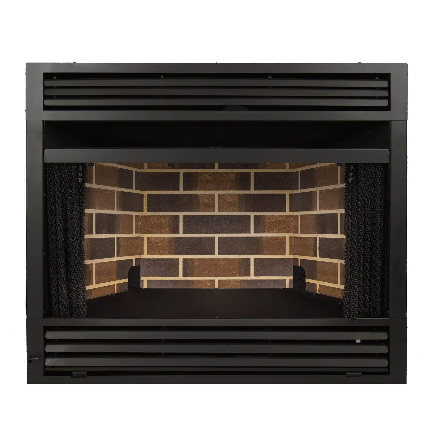 Pleasant Hearth 36.5-in W-BTU Black Vent-free-Burner Gas Fireplace Insert PHZC32C