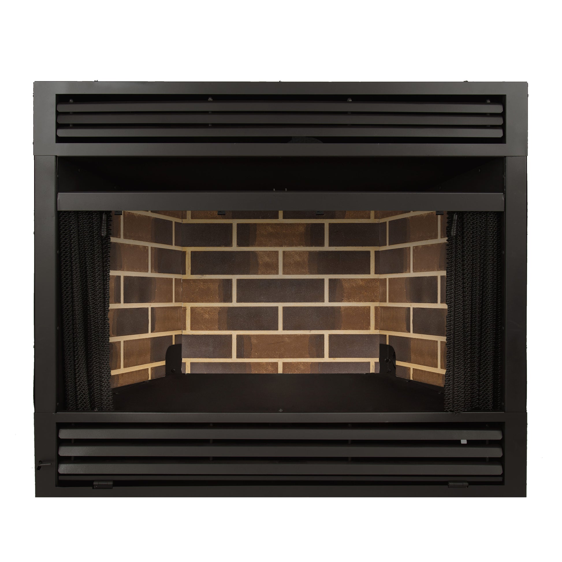 Pleasant Hearth 36.5-in W-BTU Black Vent-free-Burner Gas Fireplace Insert PHZC32C