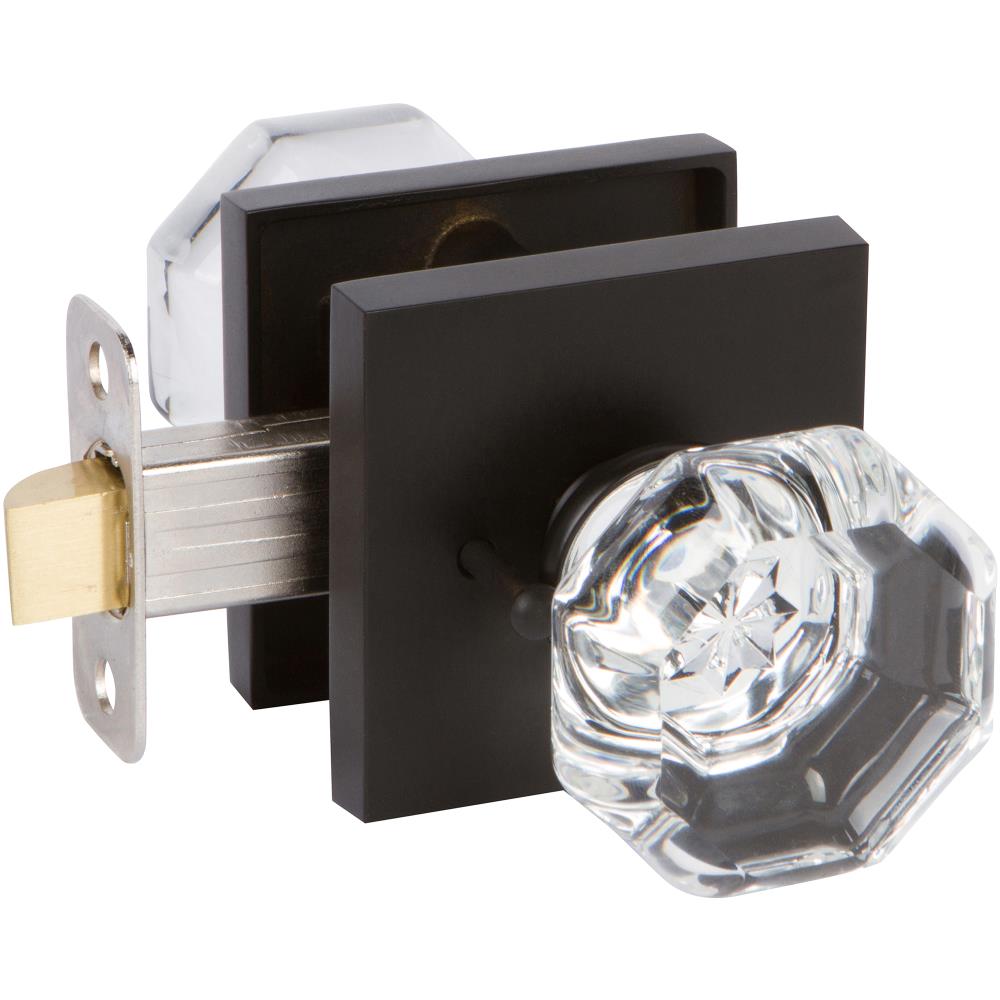 Delaney Hardware Bravura Black Interior Bed/Bath Privacy Door Knob BV925-715