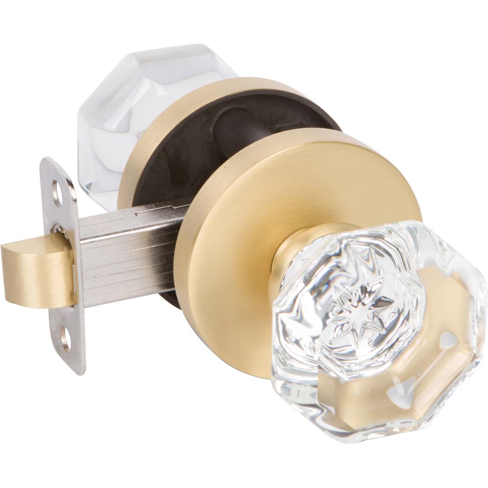 Delaney Hardware Bravura Satin Brass Interior Hall/Closet Passage Door Knob BV925-604