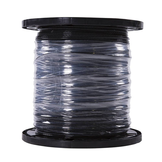 Southwire 2500-ft 12-AWG Black Stranded Copper Thhn Wire (By-the-roll) 22964106