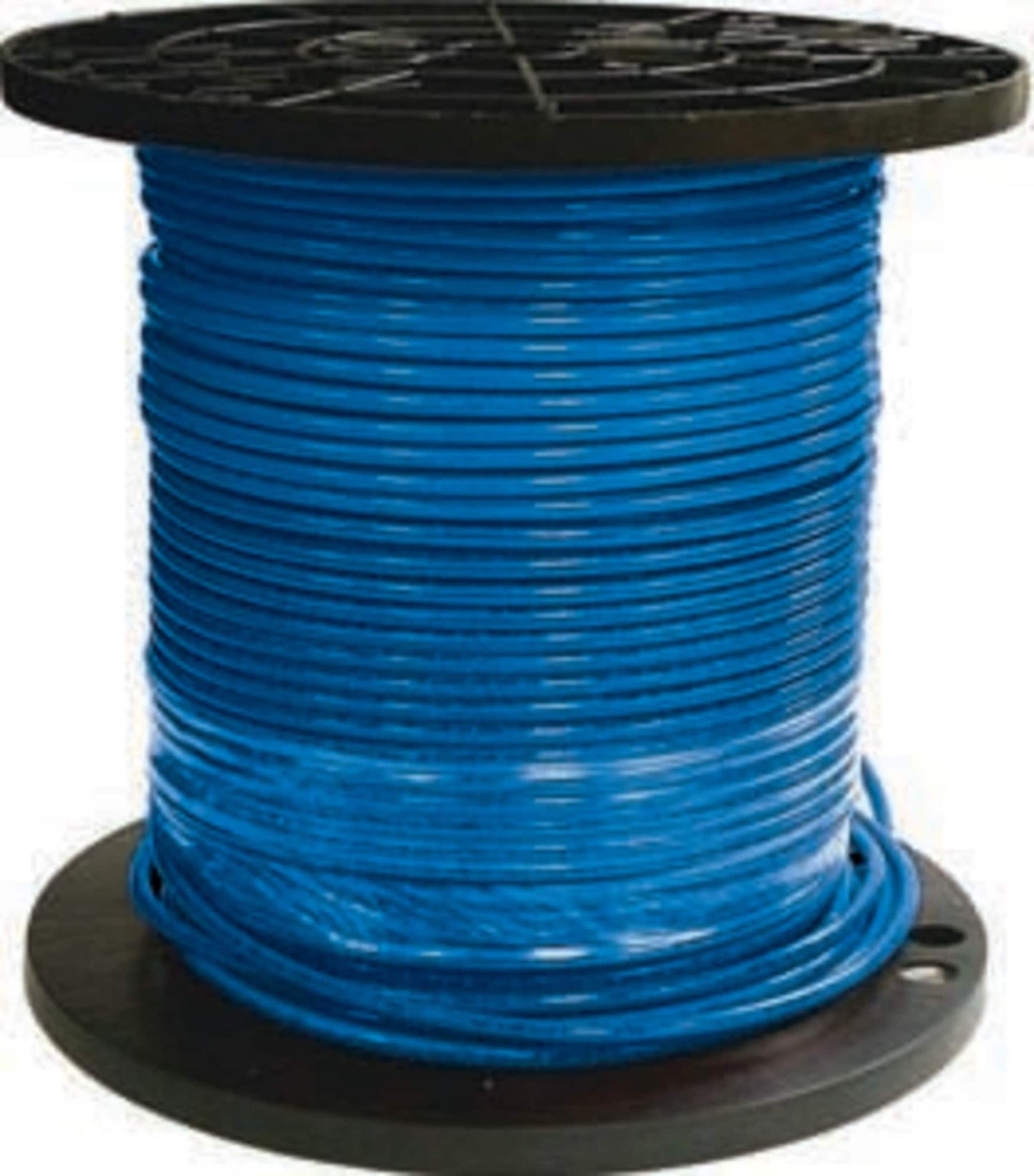 Southwire SIMpull 500-ft 6-AWG Blue Stranded Copper Thhn Wire (By-the-roll) 20496601