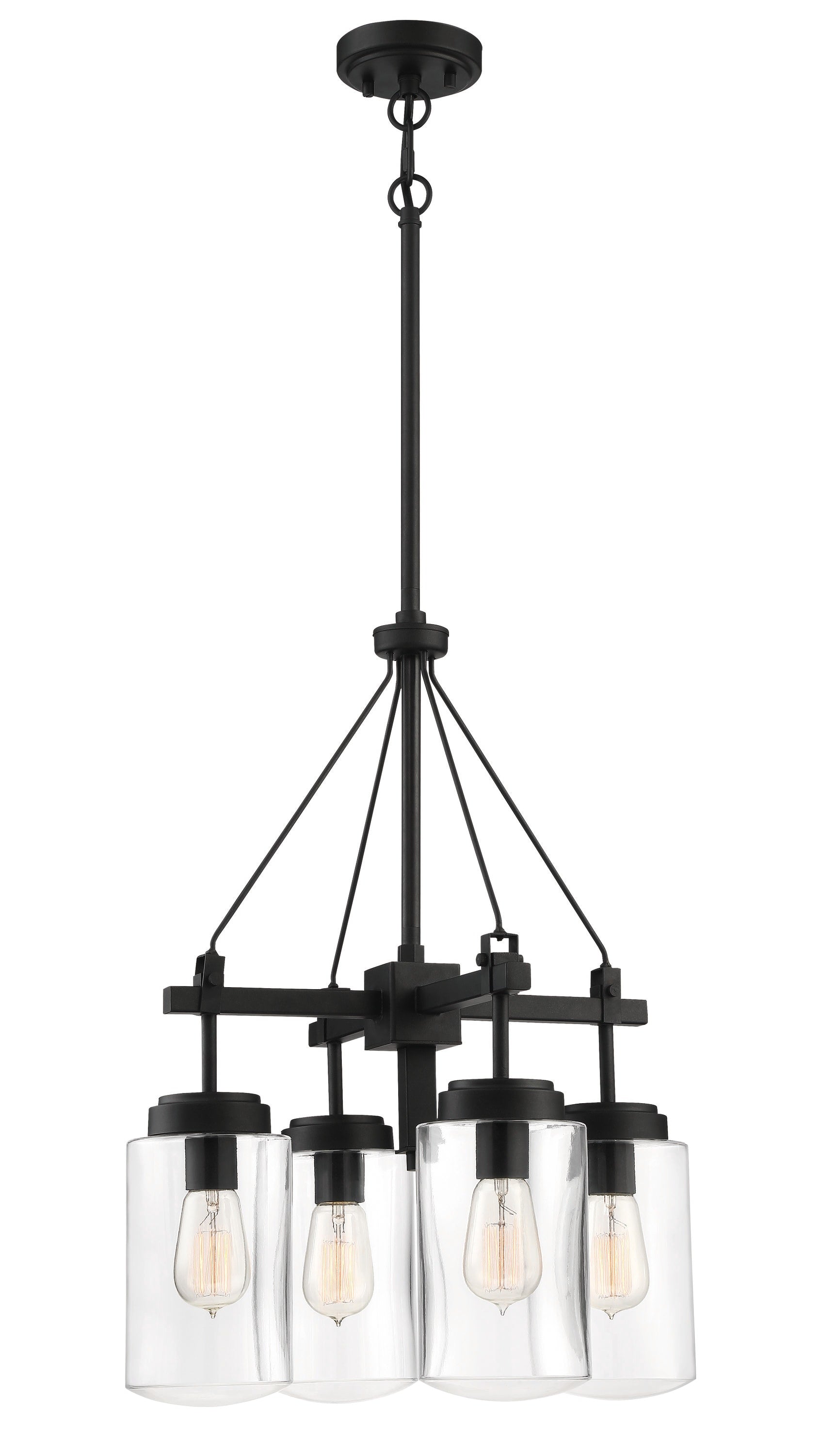 Craftmade Crosspoint 4 -Light Bronze Transitional For Use in Chandelier 1605370