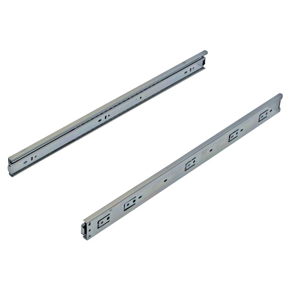 CSH 22-in Side Mount 100-lb Load Capacity Silver Drawer Slide (10-Pieces) 39.1175.22