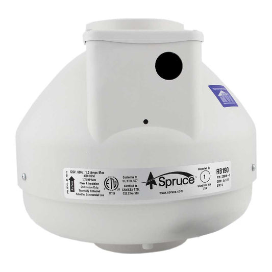 Spruce 148-CFM Spruce Rb190 Ventilation Fan Direct Drive Whole House Fan RB190