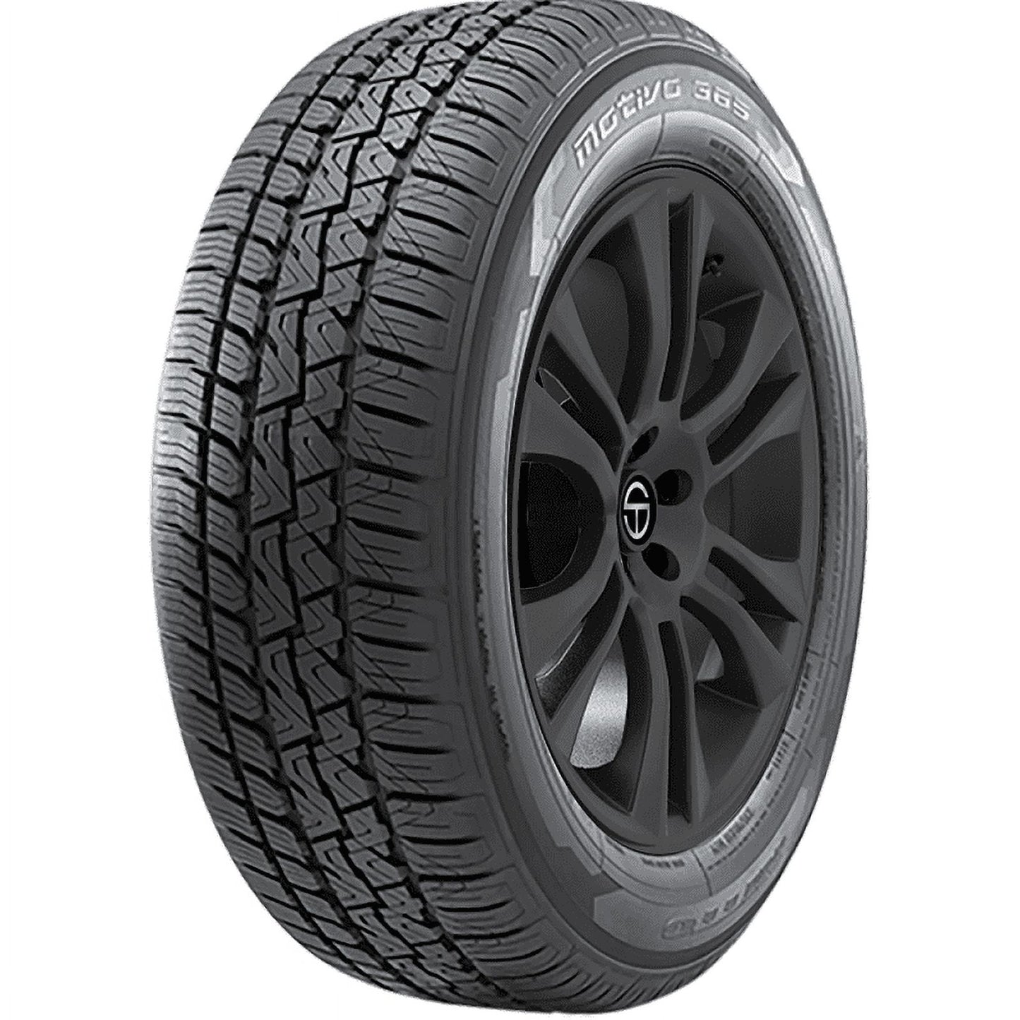 225/55R18 Nitto Motivo 365 102V XL Black Wall Tire