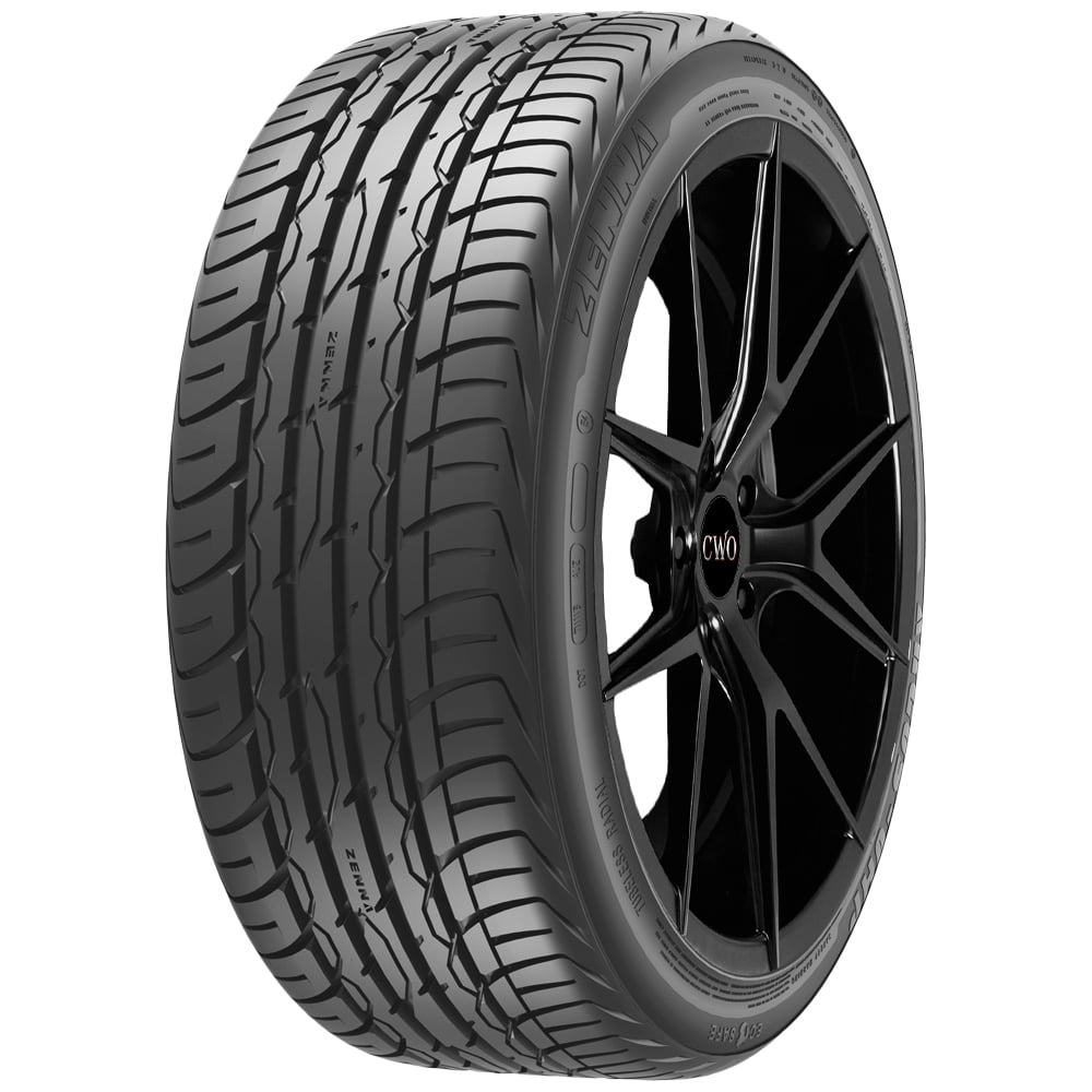245/45R19 Zenna Argus UHP 102W XL Black Wall Tire