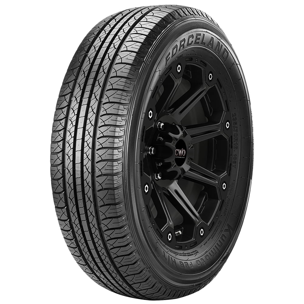 245/65R17 Forceland Kunimoto F26 H/T 111T XL Black Wall Tire