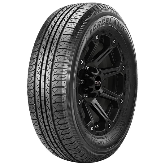 265/60R18 Forceland Kunimoto F26 110H SL Black Wall Tire
