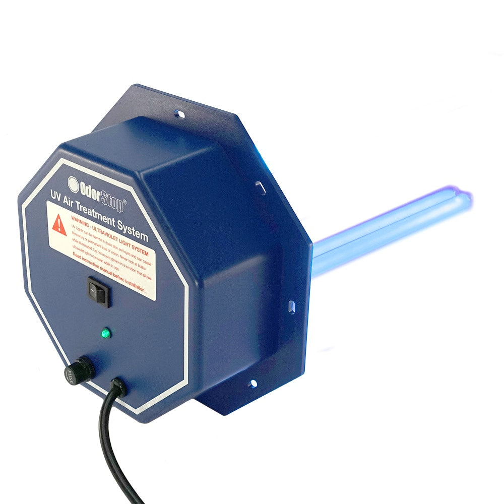 OdorStop 1-Speed Blue Non-HEPA Air Purifier (Covers: 5000-sq ft) OS3612PRO