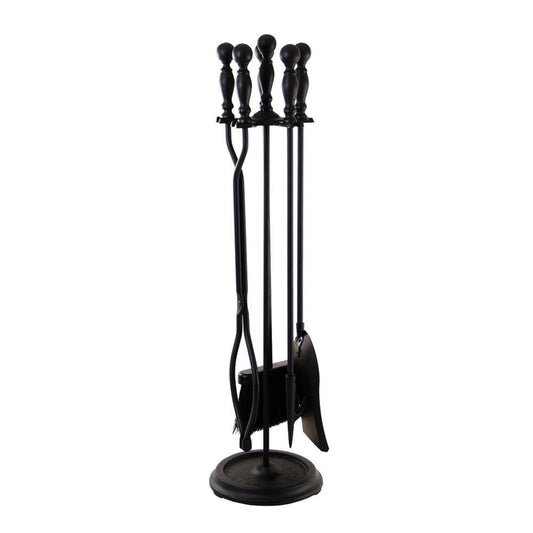 Minuteman International 5-Piece Iron Fireplace Tool Set X830942