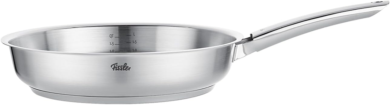 Fissler Pure Collection Stainless Steel 9.5 Inch Frying Pan