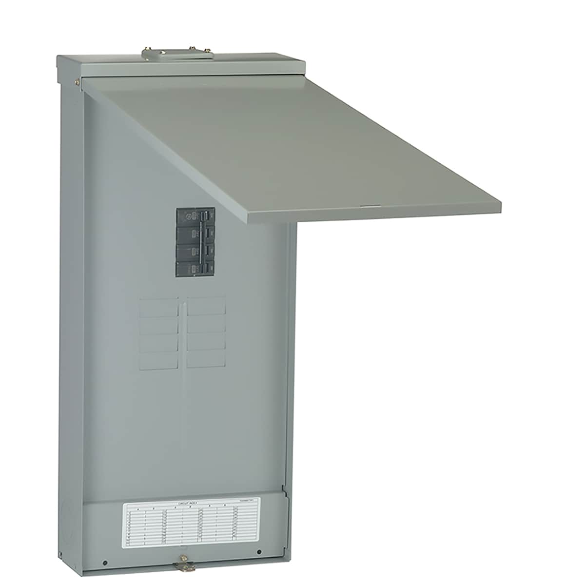 GE PowerMark Gold 200-Amp 8-Spaces 16-Circuit Outdoor Main Breaker Load Center TM820RCUFLP