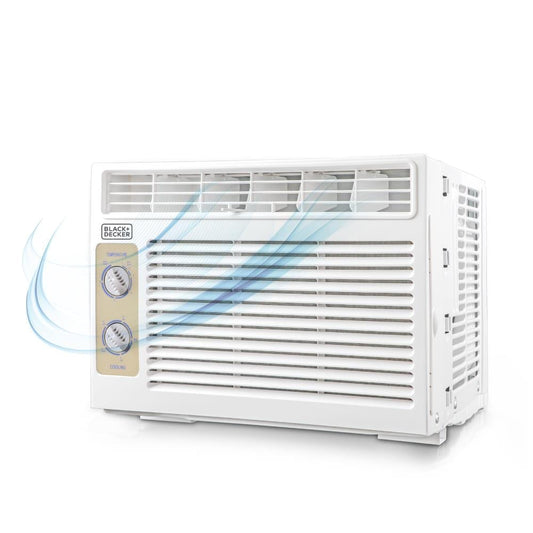 BLACK+DECKER 150-sq ft Window Air Conditioner (115-Volt; 5000-BTU) BD05MWT6