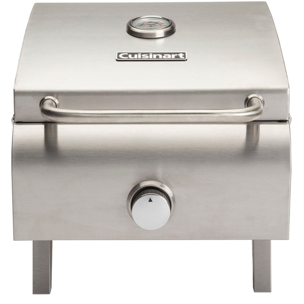 Cuisinart Outdoor Portable Grill Silver 1-Burner Liquid Propane Gas Grill CGG-608