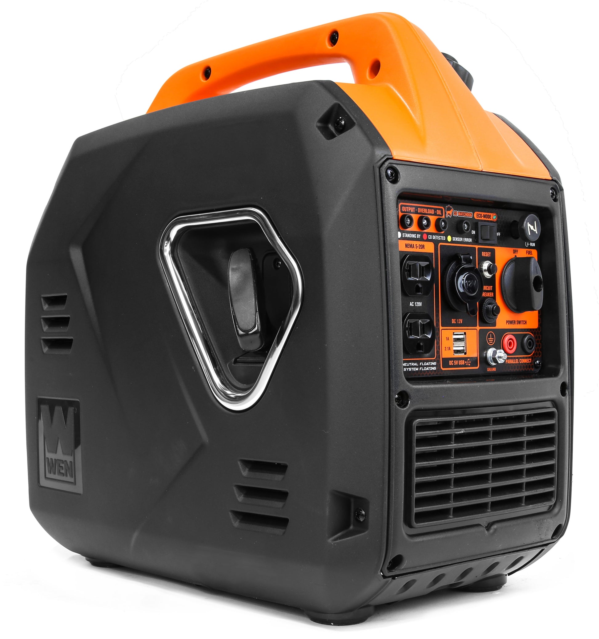 WEN Quiet and Portable 2350-Watt Inverter Generator for Jobsites, Recreation, and Emergency Use 56235IX