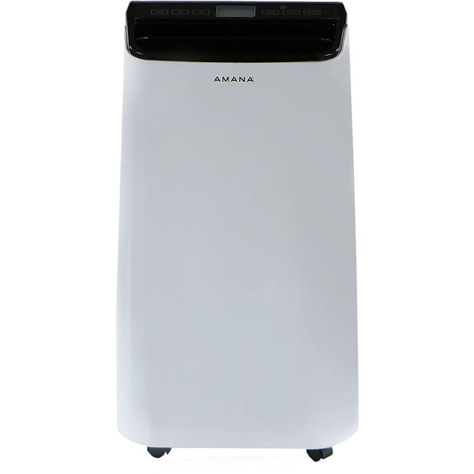 Amana 7500-BTU DOE (115-Volt) White Vented Portable Air Conditioner with Remote Cools 350-sq ft AMAP121AB-2