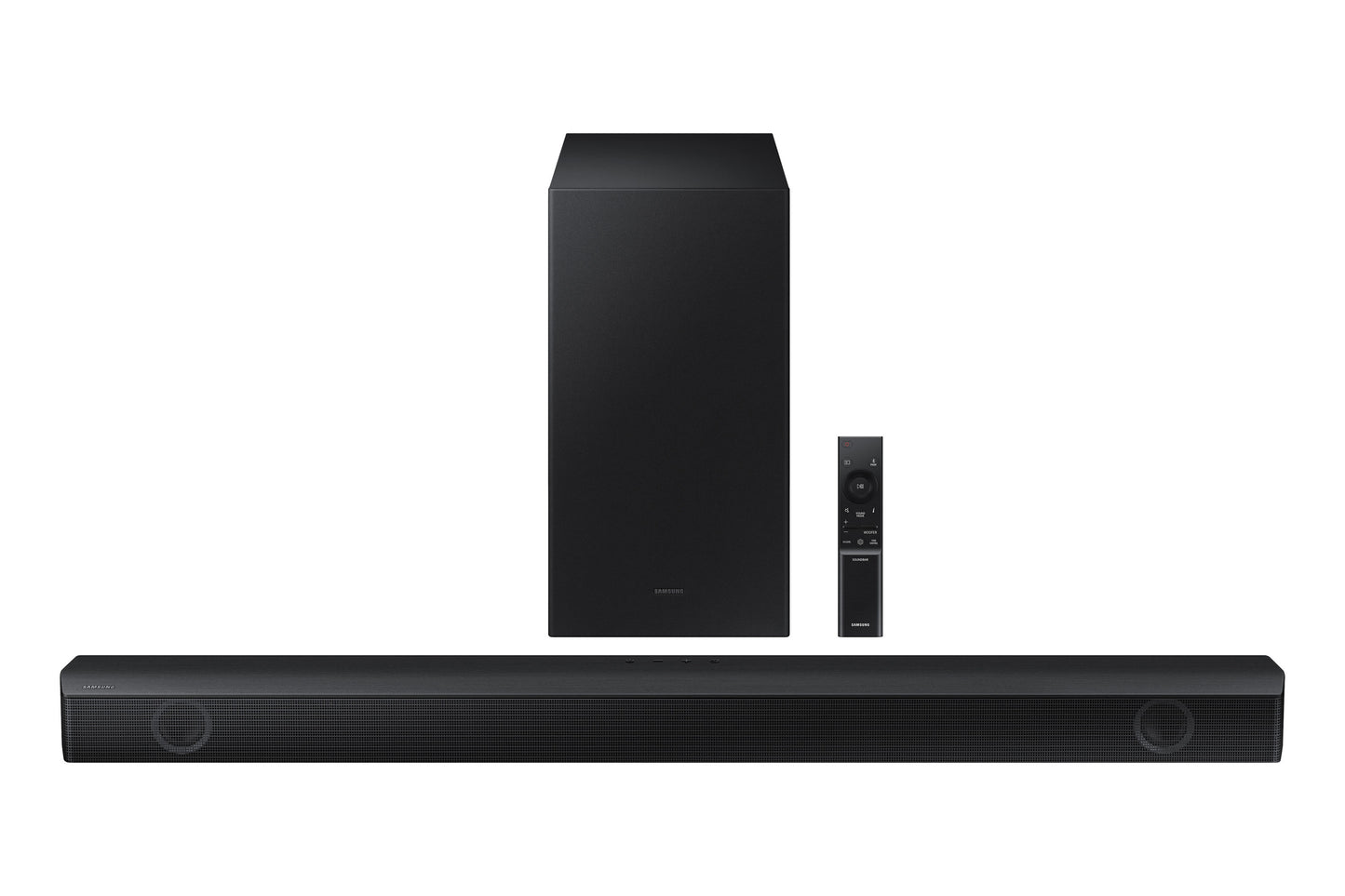 Samsung B Soundbar 2.3-in 2.1-Channel Bluetooth Compatibility Black Sound Bar HW-B550/ZA