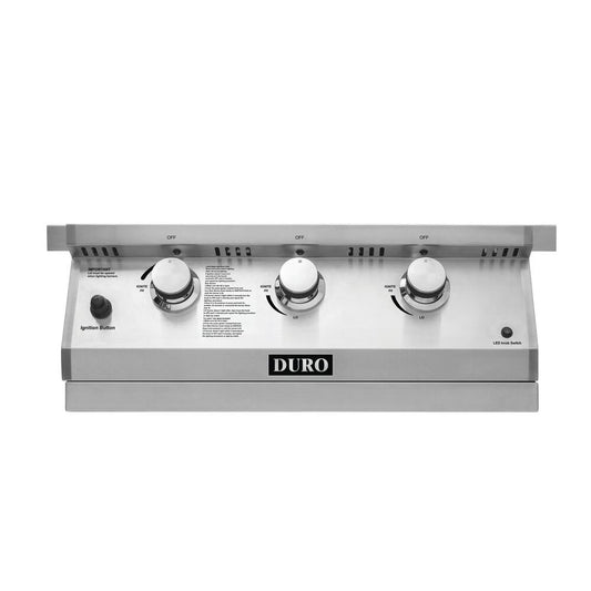 NXR 740-SB24 3-Burners Natural Gas Push and Turn Stainless Steel Outdoor Burner 740-SB24