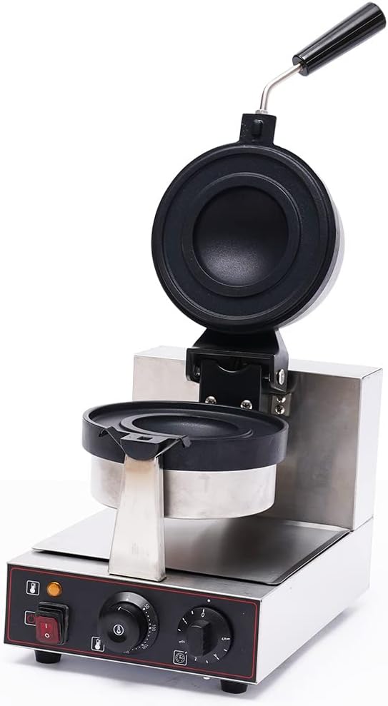 DYRABREST Electric Panini Press Burger Waffle Maker, Commercial Nonstick Waffle Press Machine, Indoor Countertop Hamburger Sandwich Panini Press Maker