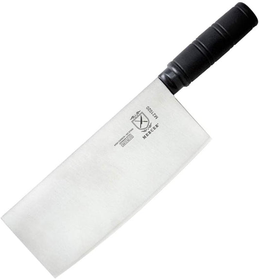 Mercer Culinary Asian Collection Chinese Chef's Knife with Santoprene Handle
