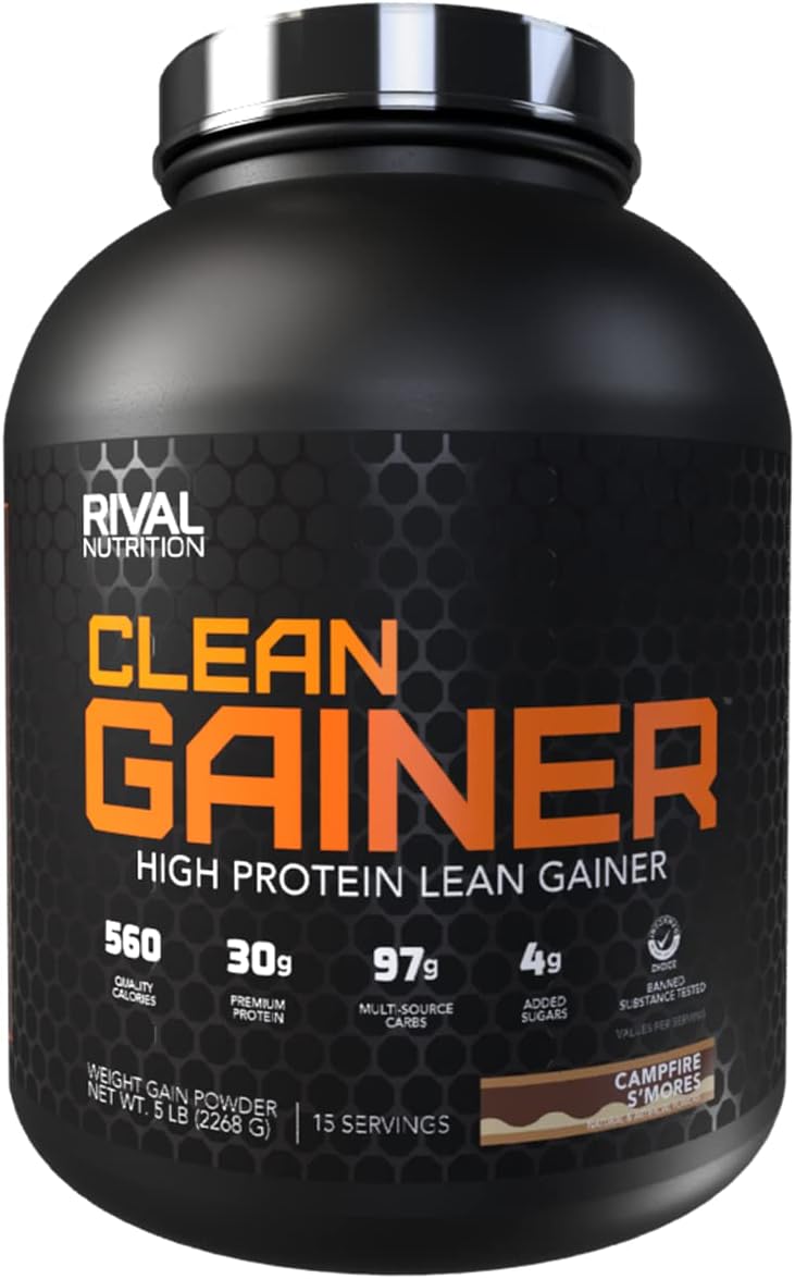 RIVAL NUTRITION Clean Gainer - Campfire S'Mores