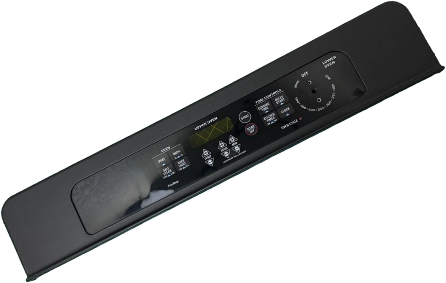 Double Oven Touchpad Control Panel WB29T10074 Black Replacement Parts