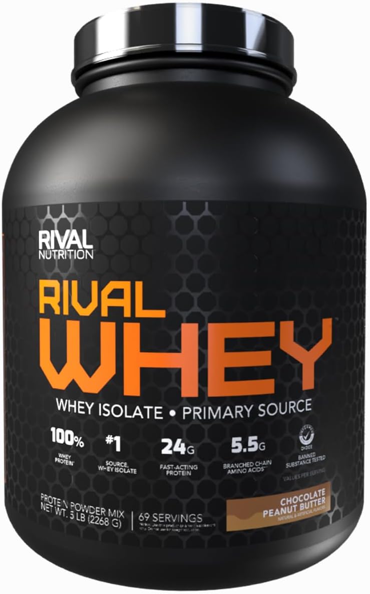 Rival Whey Chocolate Peanut Butter 5lb