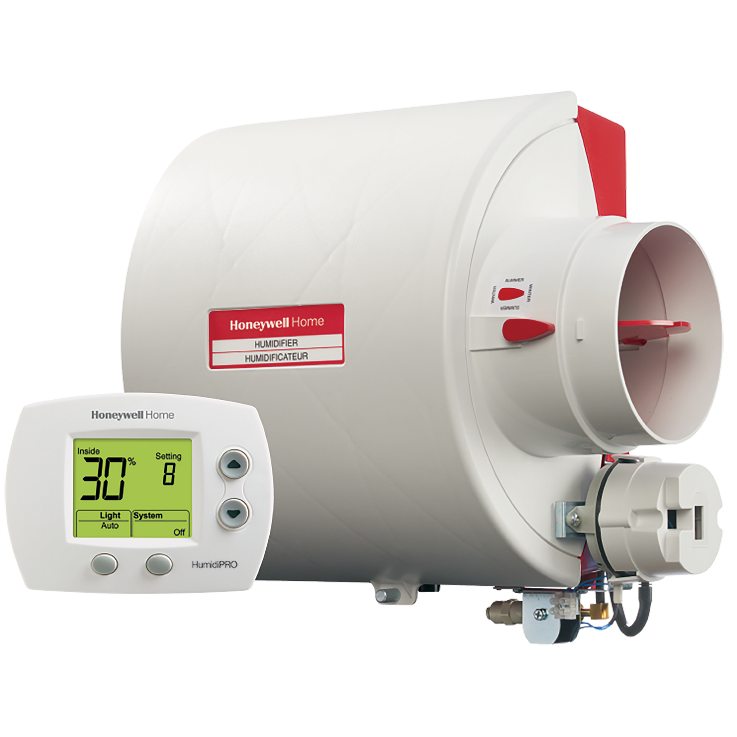 Honeywell Home HE240D 16-Gallon Console Evaporative Humidifier (For Rooms Up To 3000-sq ft) HE240D2001/U