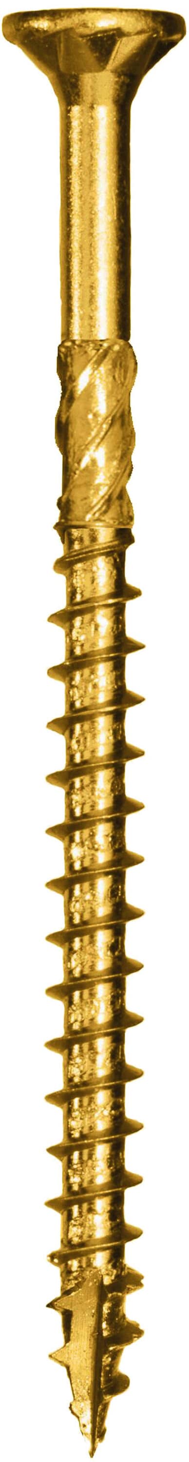 GRK #10 x 2-1/2-in Double-barrier R4 Exterior Wood Screws (2500-Per Box) 133
