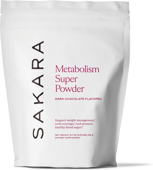 Metabolism Super Powder \u2013 Natural Support for Appetite Control, Weight Management Support and Curbed Cravings \u2013 Vegan, Non-GMO, Chocolate Flavor \u2013 24 Servings