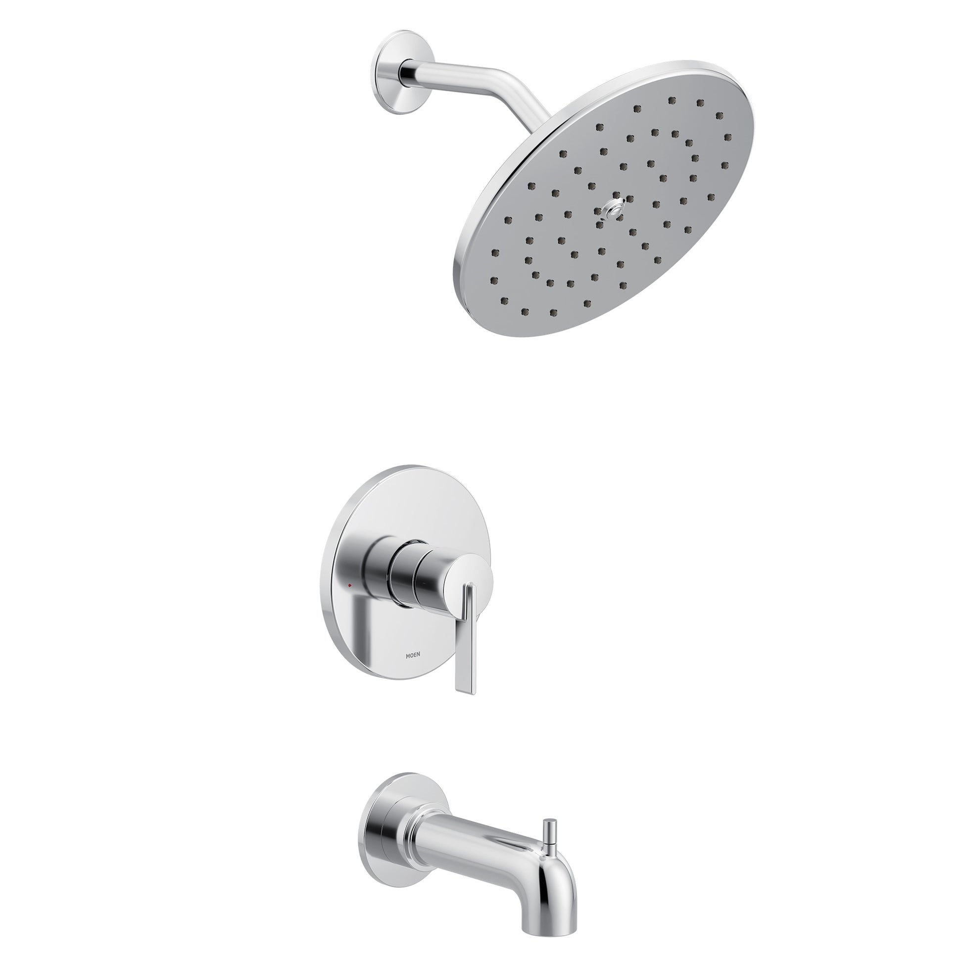 Moen Cia Chrome 1-handle Single function 10-in Shower Faucet