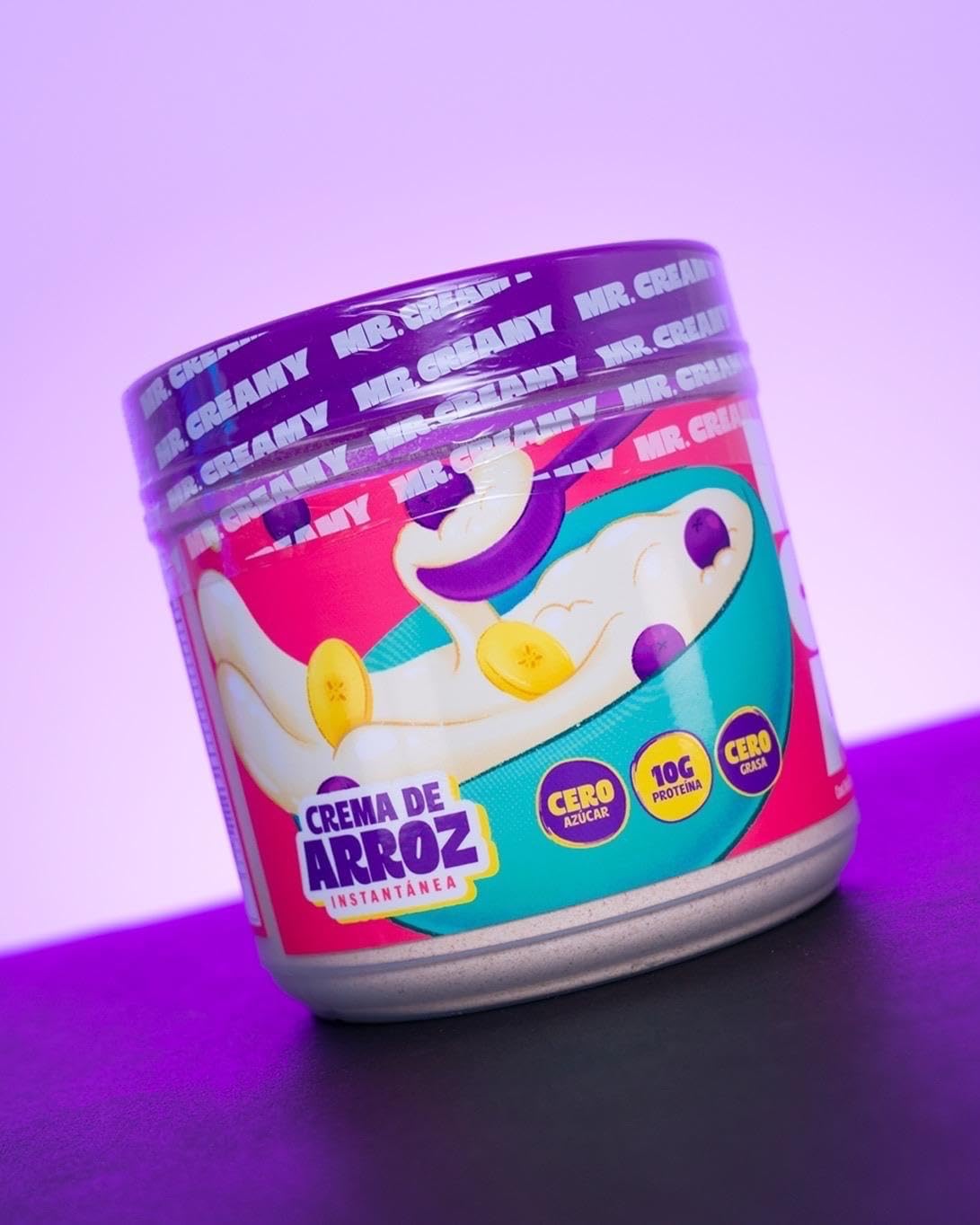 Crema de Arroz con proteína Instant Mix, Sugar Free, 10g Protein