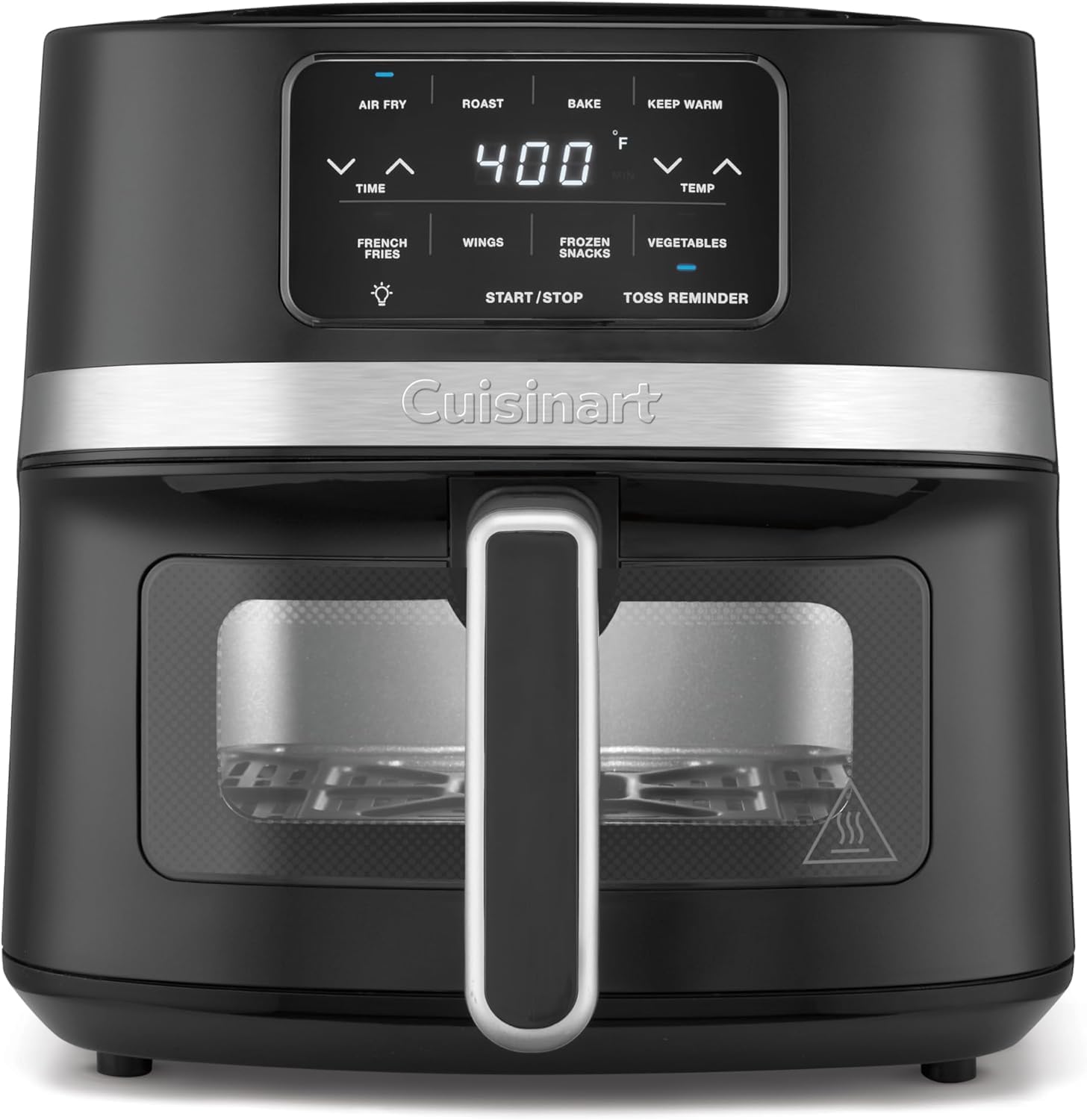 Cuisinart 4.5-Qt Basket Air Fryer, Interior light, Dishwasher-Safe Parts, 4 Presets, Roast, Bake, Broil, Air Fry & Keep Warm for Quick & Easy Meals (AIR-160C)