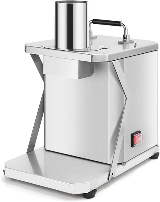 Electric Vegetable Chopper, Commercial Vegetable Dicer 10mm Dicing Machine with 201 Stainless Steel Body, 200W Motor for Restaurant, Kitchen, and Catering Use