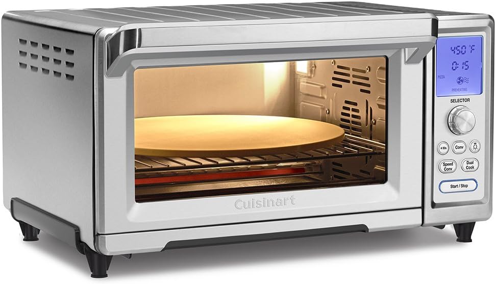 Cuisinart TOB-260-N1 Chef's Toaster Convection Oven, Silver (Renewed)