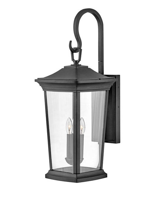 Hinkley Bromley 3 -Light 30-in H Black Hardwired Integrated LED Outdoor Wall Light 5366275