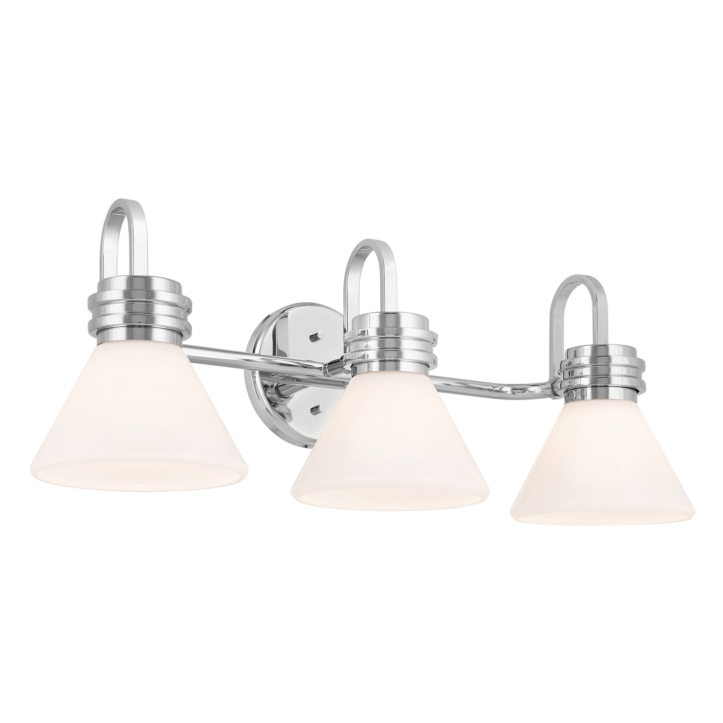 Kichler Farum 26-in 3 -Light Chrome Modern/contemporary Vanity light 5384792