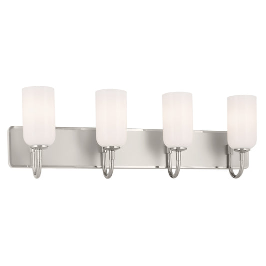 Kichler Solia 32-in 4 -Light Polished Nickel Modern/contemporary Vanity light 5384772