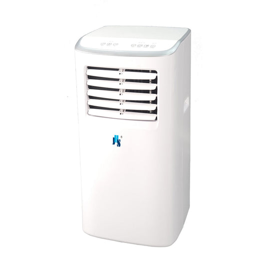 JHS 5100-BTU DOE (115-Volt) White Vented Portable Air Conditioner with Remote Cools 250-sq ft A019J-05KR