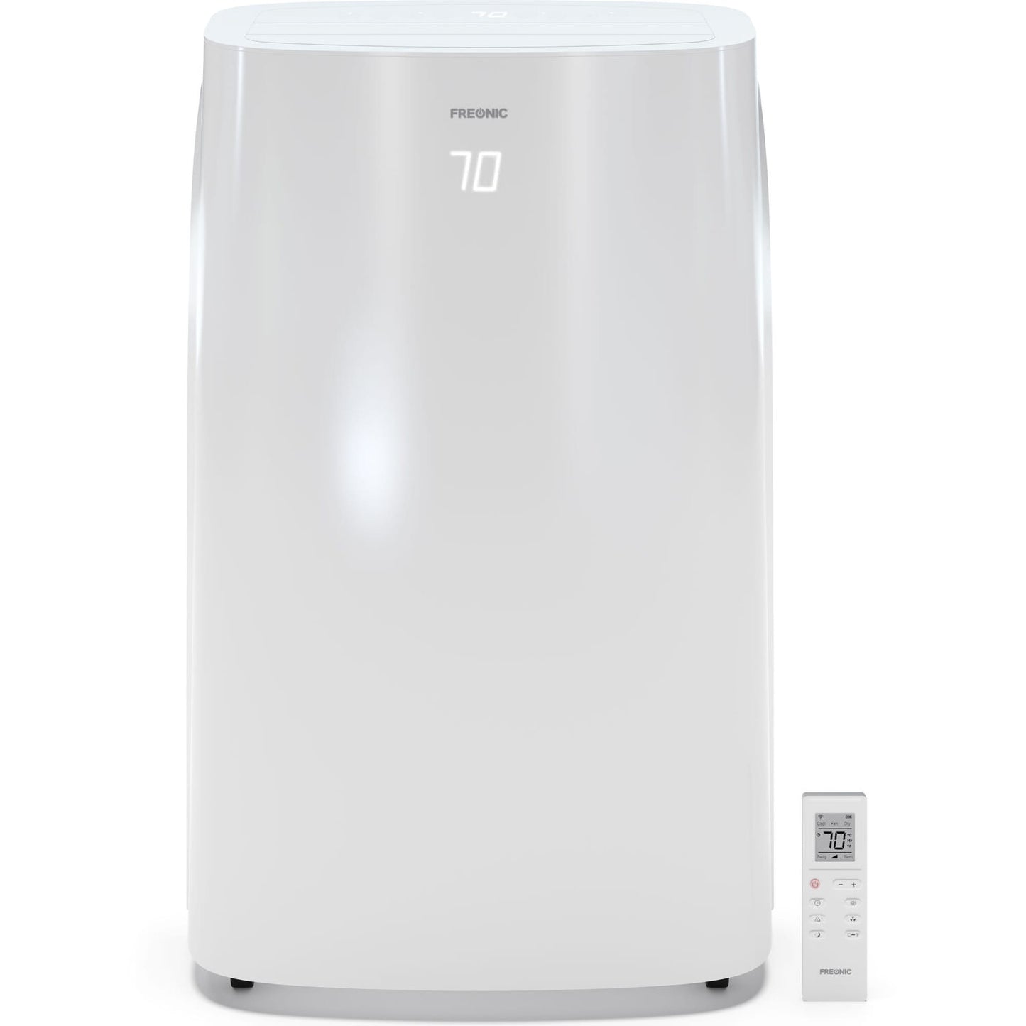 Freonic 6350-BTU DOE (115-Volt) White Vented Portable Air Conditioner with Remote Cools 300-sq ft FHCP062AKR