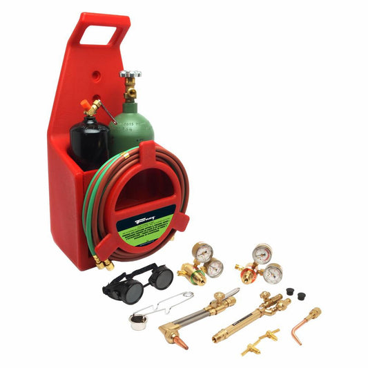 Forney Propane and Oxygen Acetylene Cutting and Brazing Kit 1753