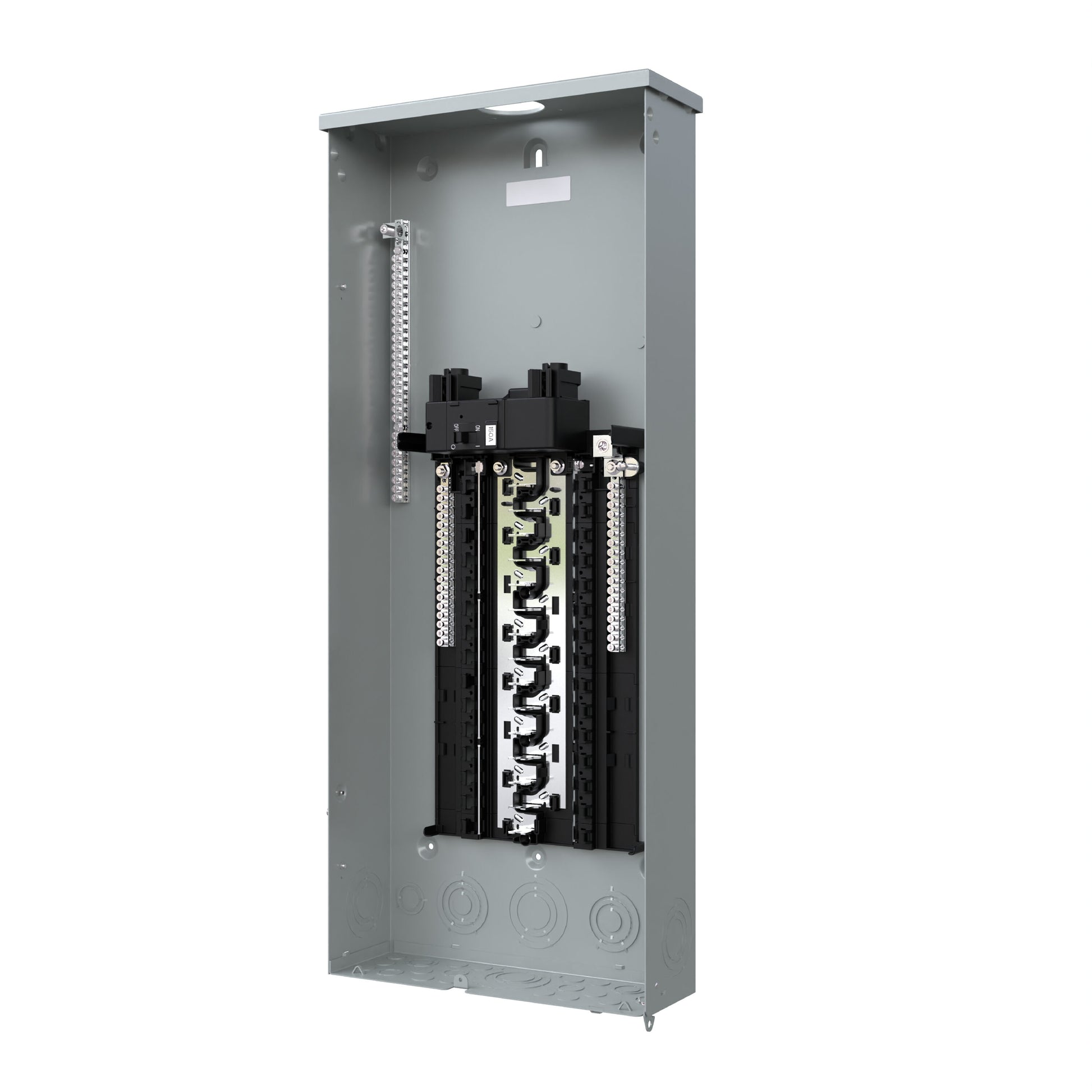 Siemens SN 150-Amp 30-Spaces 48-Circuit Outdoor Main Breaker Plug-on Neutral Load Center SNW3048B1150