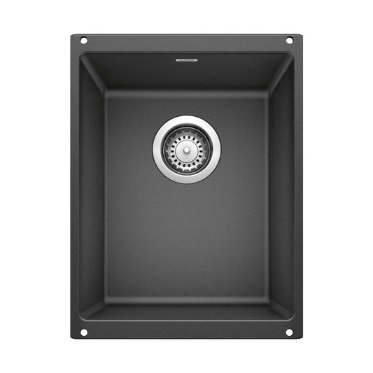 BLANCO Precis 13.75-in L x 18.11-in W Granite Undermount Residential Bar Sink