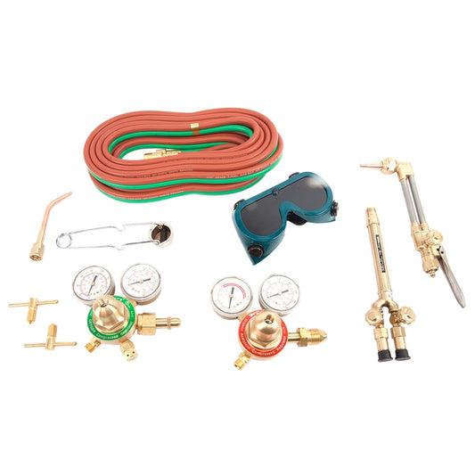 Forney Propane and Oxygen Acetylene Cutting and Brazing Kit 1705