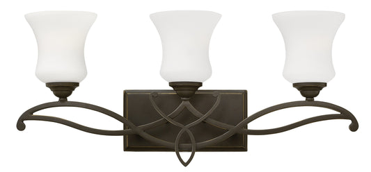 Hinkley Brooke 24-in 3 -Light Antique Bronze Transitional Vanity light 5663274